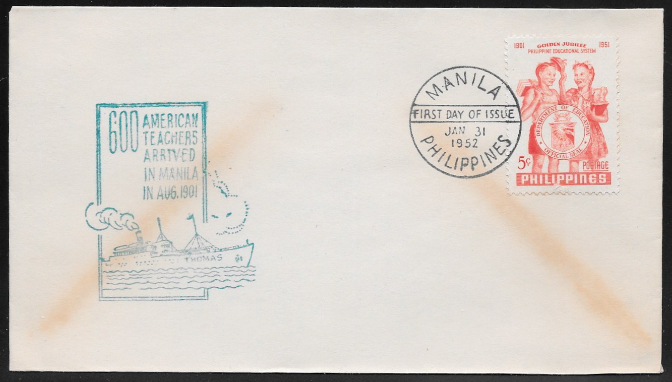 Philippines 1952 First Day Cover 
